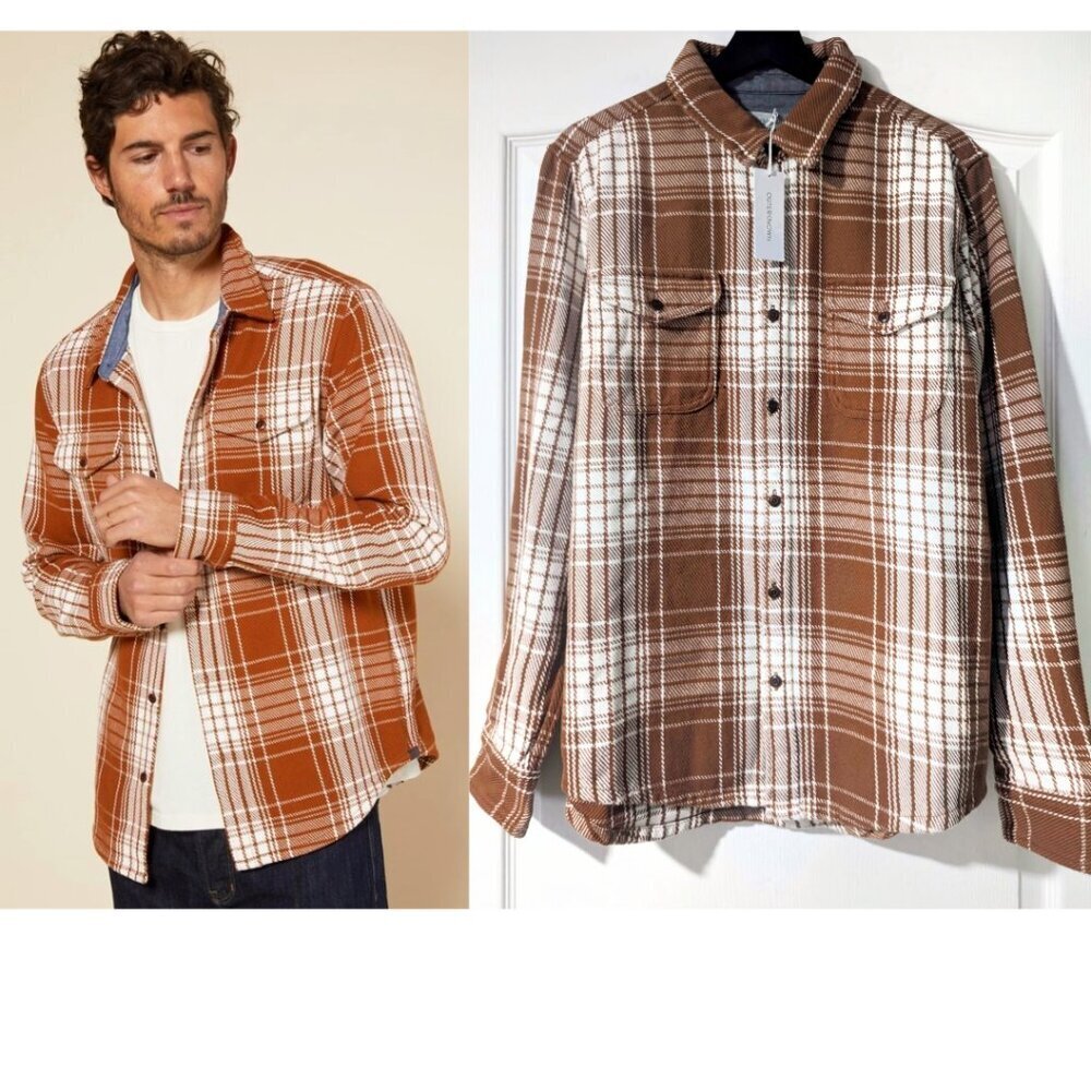 Outerknown | Blanket Shirt In Cedar Bigbury Plaid